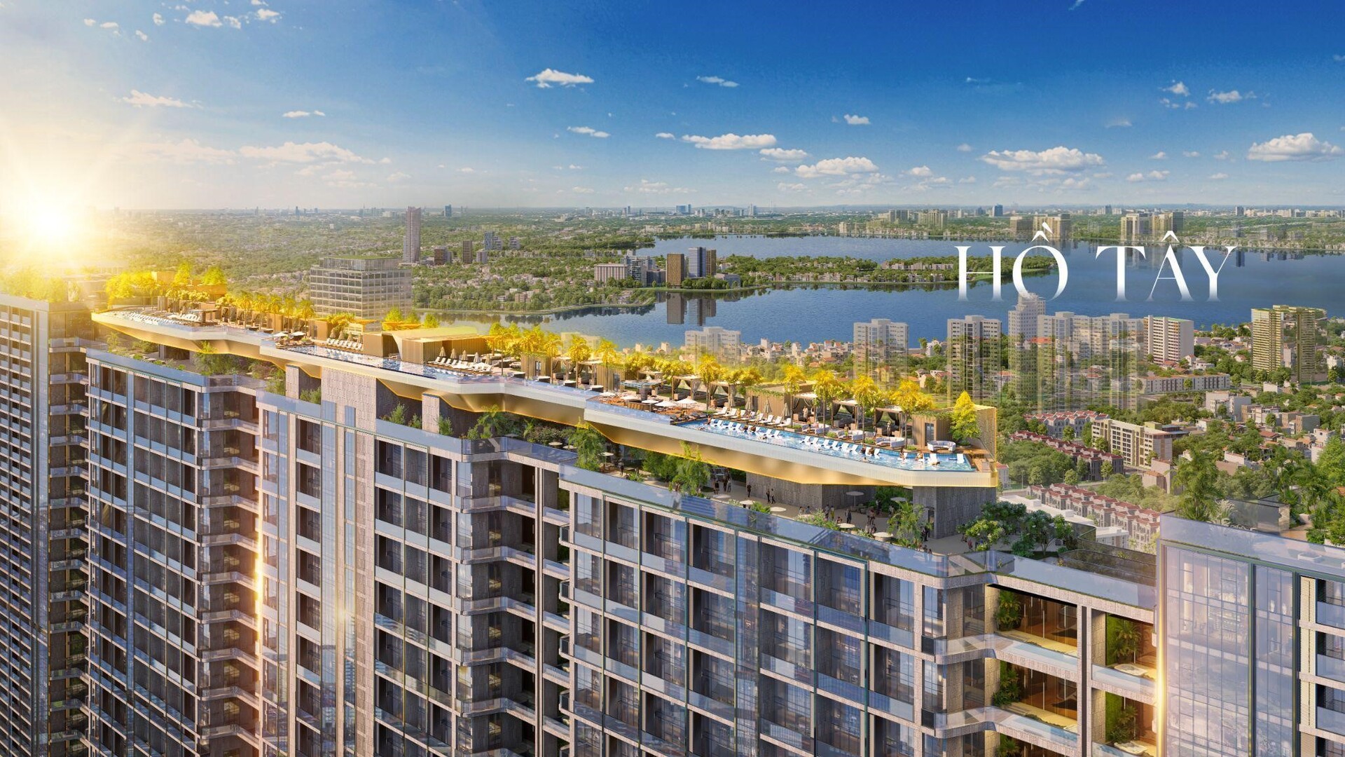Official launch of branded residences noble crystal tay ho project and 5 high-end projects with the same noble brand image 2