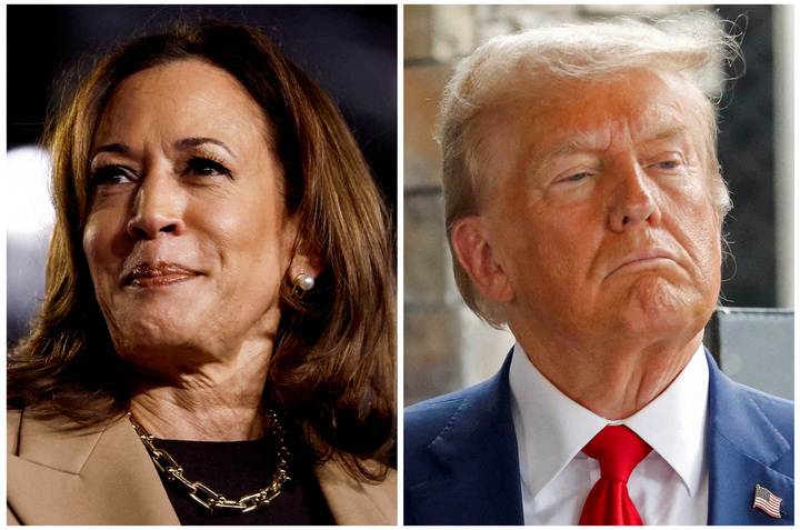 Ms. Kamala Harris and Mr. Donald Trump. (Photo: Reuters)