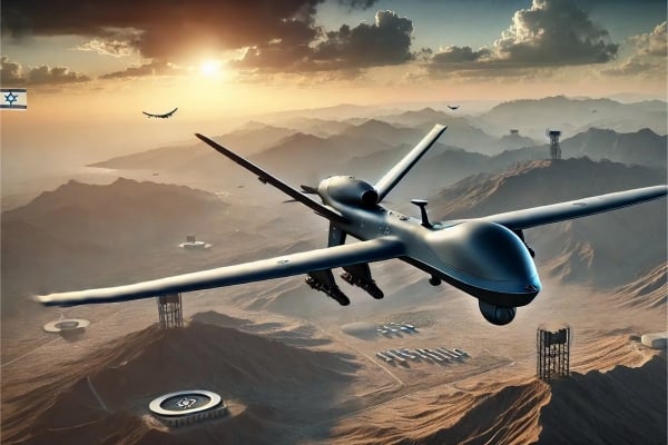 Leaked information about Israel sending UAVs to conduct reconnaissance flights over Iran