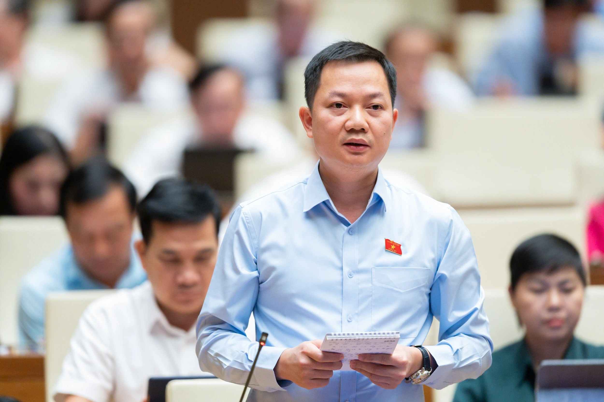 Delegierter Trinh Xuan An. Foto: Nationalversammlung