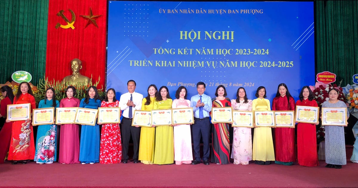 Dan Phuong ist in Hanoi weiterhin führend hinsichtlich der Zahl der Schulen, die den nationalen Standards entsprechen.