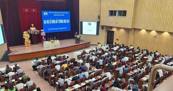 Attending a shareholders' meeting, a person unexpectedly won 500 million VND