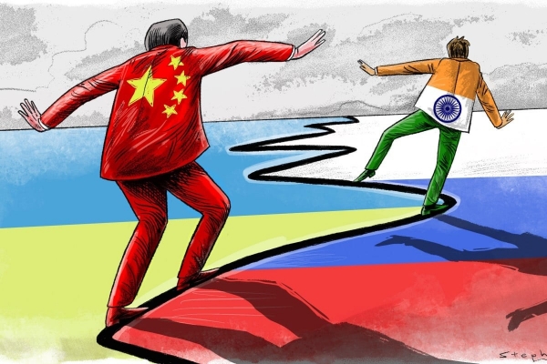 India y China siguen caminando sobre la cuerda floja en el conflicto entre Rusia y Ucrania