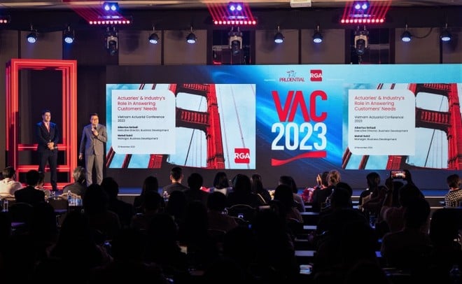 Hơn 350 khách mời tham dự Hội nghị Định phí bảo hiểm Việt Nam 2023 với chủ đề “Kỷ nguyên mới của ngành bảo hiểm”