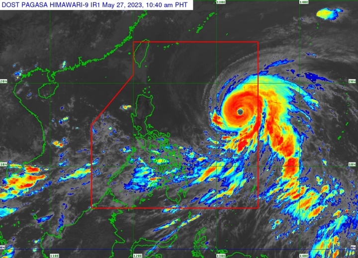 Mawar – the world's strongest super typhoon in the past three years is about to hit the Philippines - 1