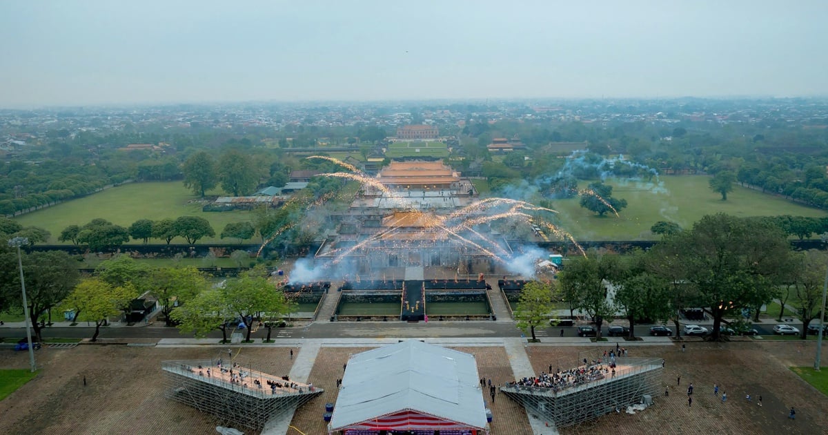 Dramatisation de la grande cérémonie impériale de la dynastie Nguyen