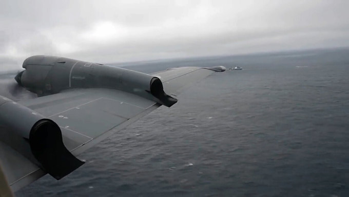 Kanadische Flugzeuge beteiligen sich am 21. Juni an der Suche nach dem vermissten U-Boot Titan. Foto: Kanadische Streitkräfte