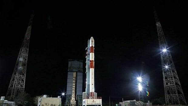 Ракета PSLV-C56. (Источник: ПТИ)    