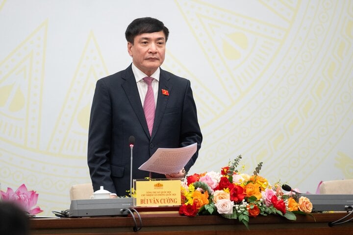 Head of the National Assembly Office Bui Van Cuong. (Photo: Quochoi.vn).