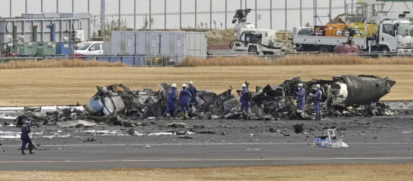 Passengers recall the dangerous area in the plane crash in Japan, photo 3