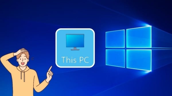 How to bring This PC to Desktop Win 10 quickly and simply