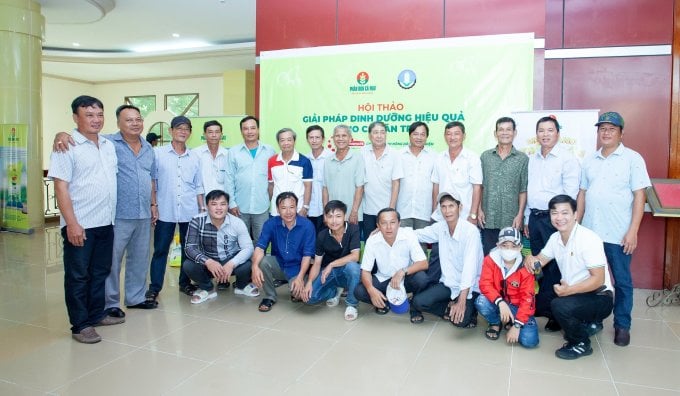 Farmers in Tien Giang and neighboring provinces attended the workshop. Photo: PVCFC