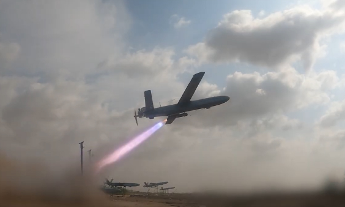 Attaque des Houthis contre un drone israélien