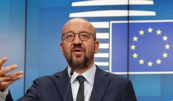 Präsident des Europäischen Rates Charles Michel. Foto: VNA