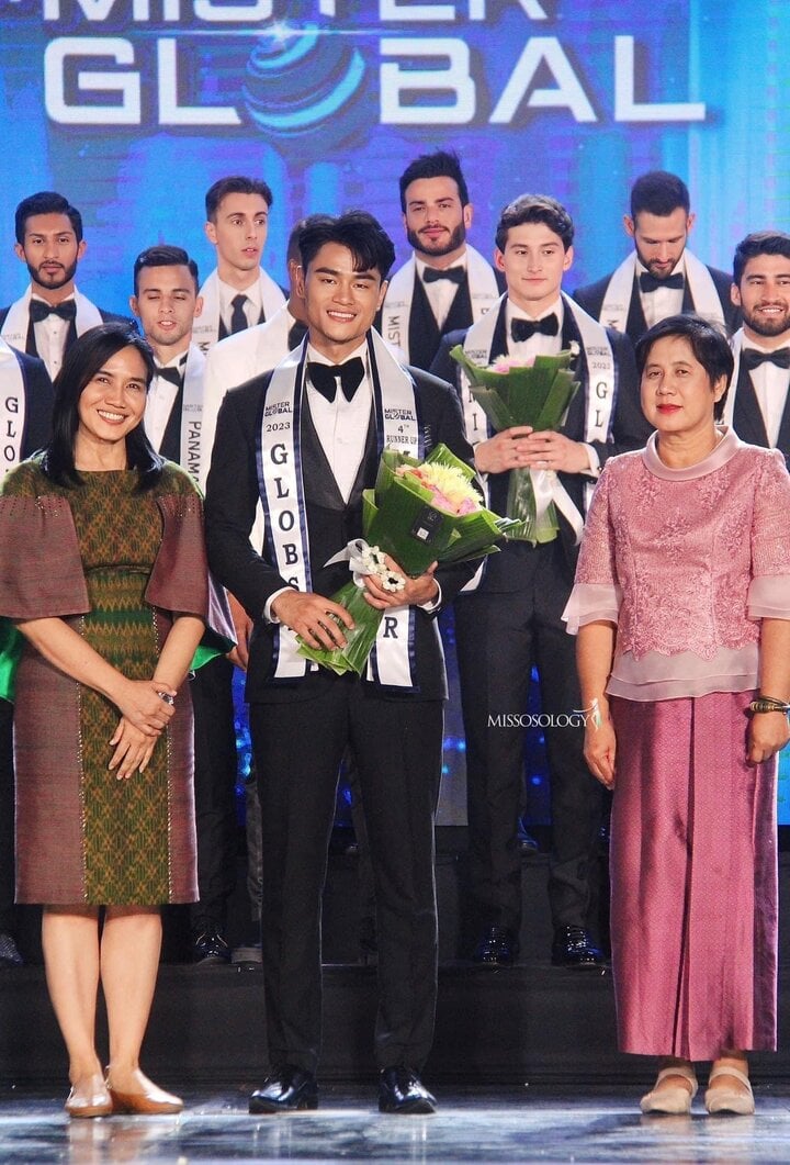 Der vietnamesische Vertreter Le Huu Dat belegte beim Mister Global-Wettbewerb 2023 den vierten Platz.