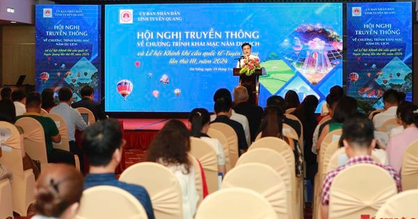 Tuyen Quang introduces Tourism Year program and International Hot Air Balloon Festival