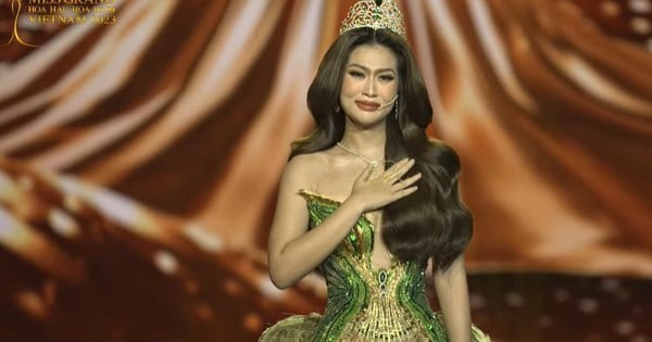 Doan Thien An weinte, als ihre Amtszeit als Miss Grand Vietnam endete.