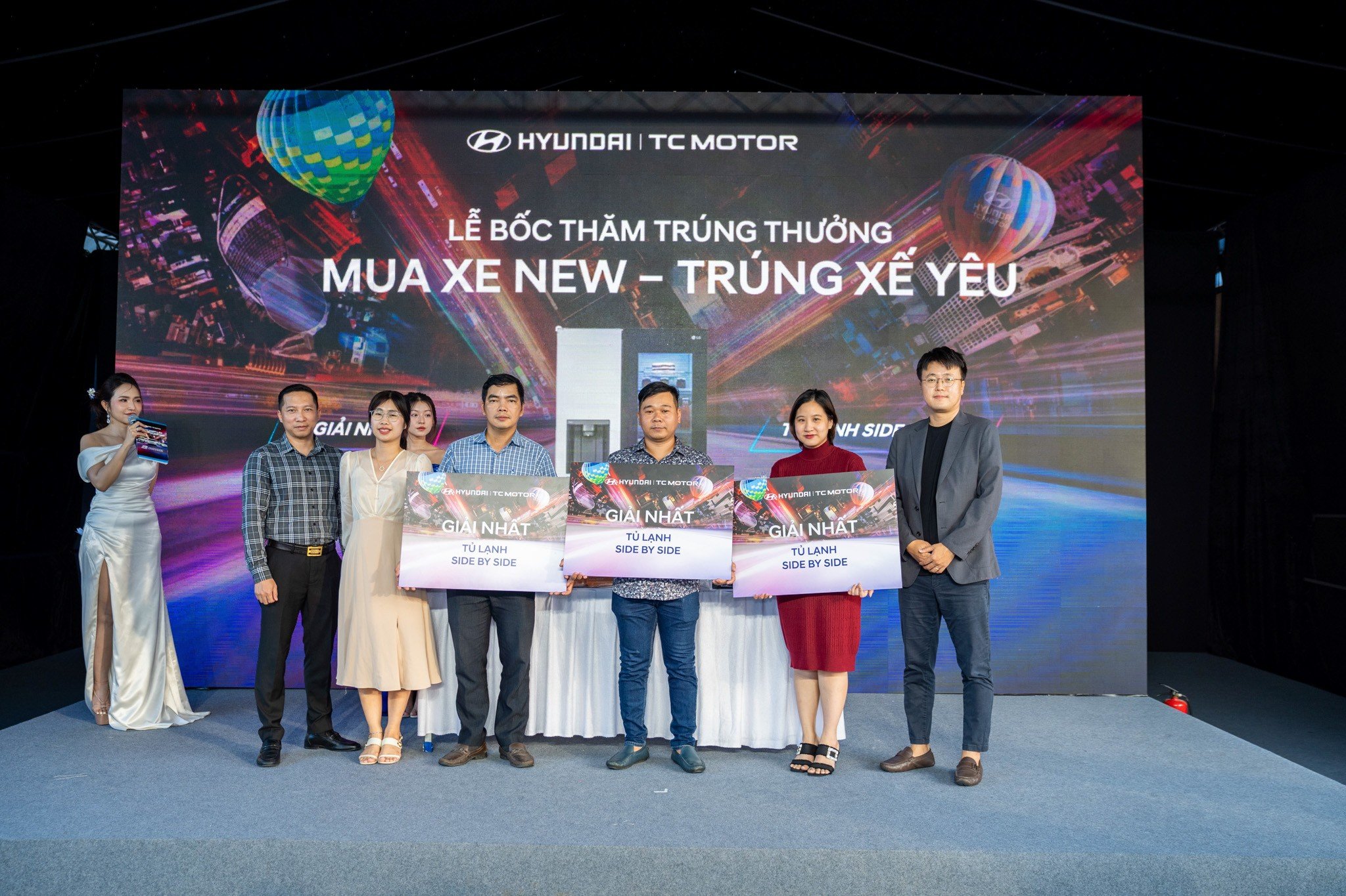 Hyundai Thành Công công bố kết quả chương trình bốc thăm trúng thưởng “Mua xe new – Trúng xế yêu”