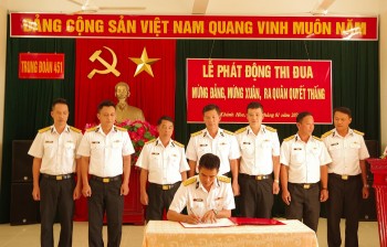 Trung đoàn 451 phát động thi với chủ đề “Mừng Đảng, mừng Xuân, ra quân quyết thắng” năm 2024