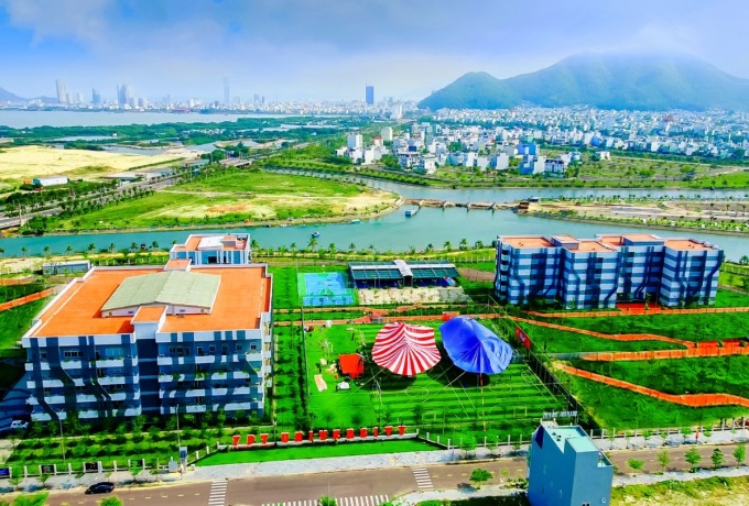 الحرم الجامعي لجامعة FPT AI Quy Nhon. الصورة: FPTU Quy Nhon