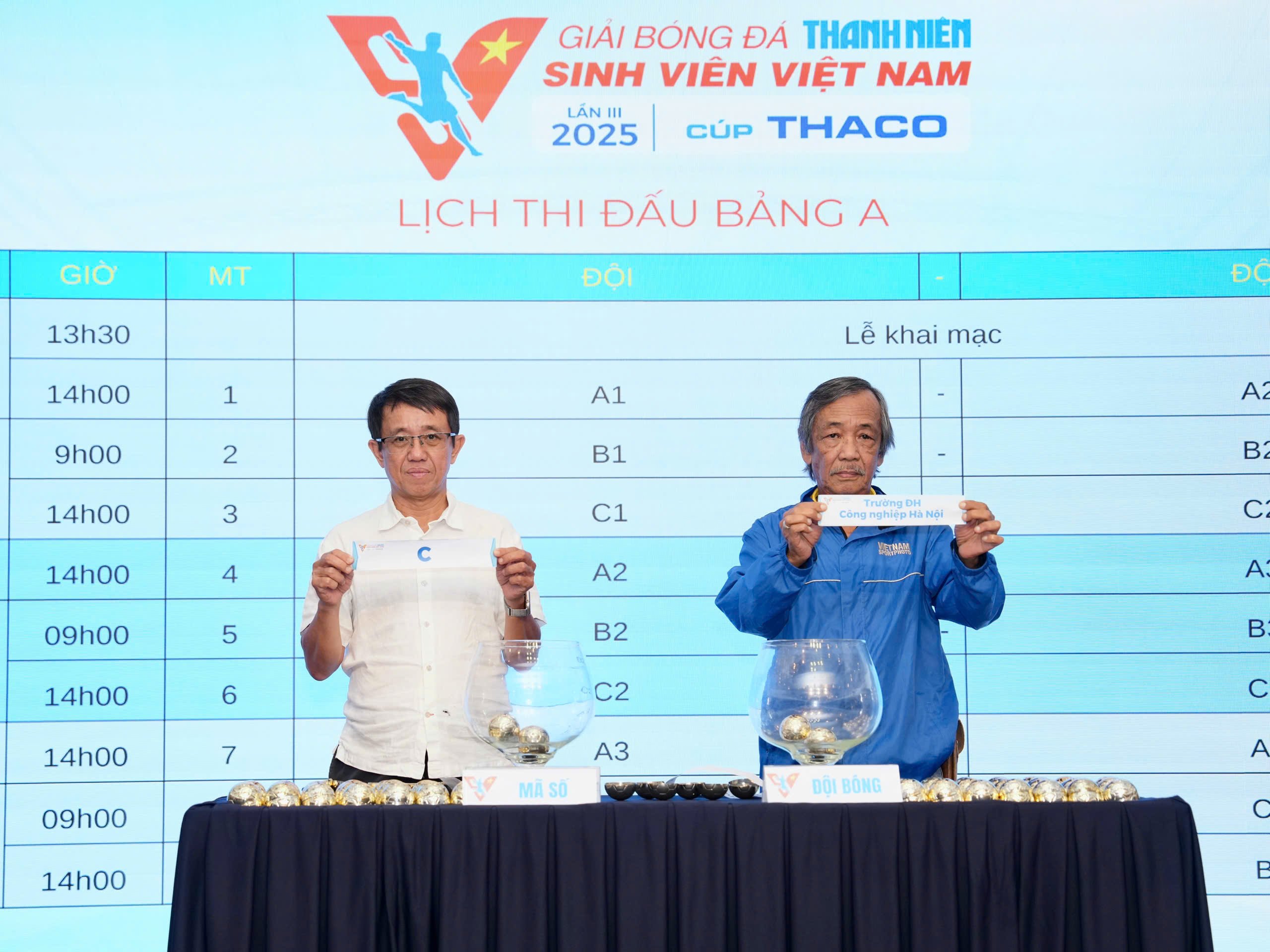 Kết quả bốc thăm chia bảng giải TNSV THACO Cup 2025: Hấp dẫn ngay từ vòng loại- Ảnh 3.