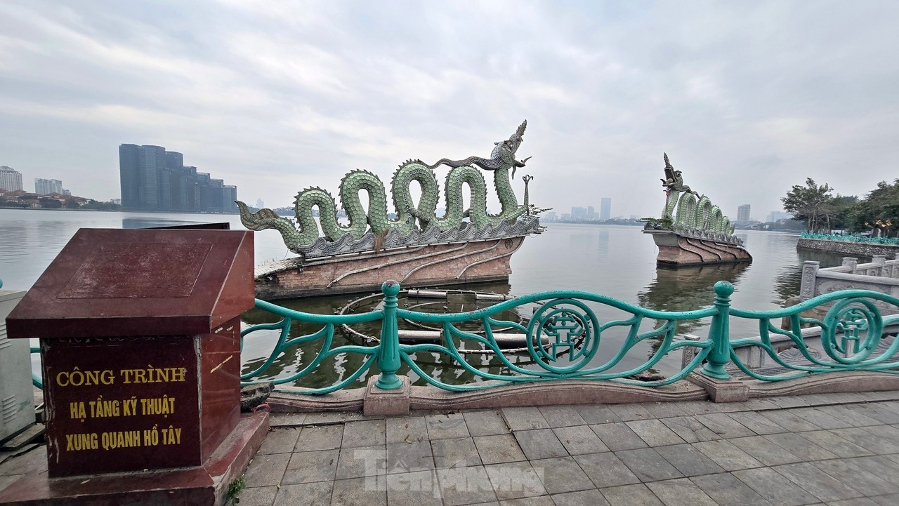 Little-known story about the pair of dragons erected in West Lake during the Ly Dynasty, photo 5