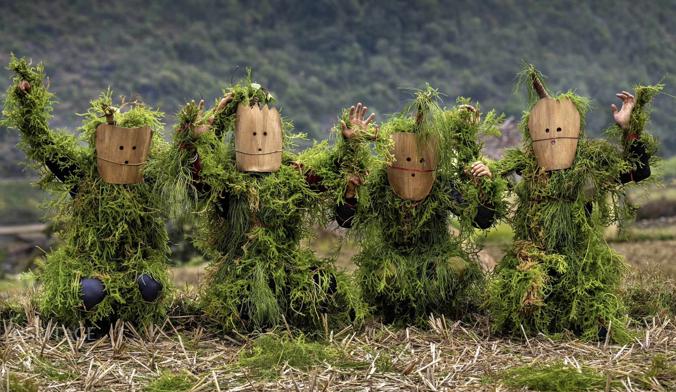 Ancestor worship ceremony of Lo Lo people