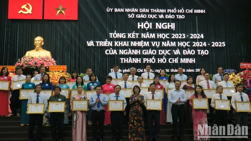 Ho Chi Minh City implements many pioneering models in education.