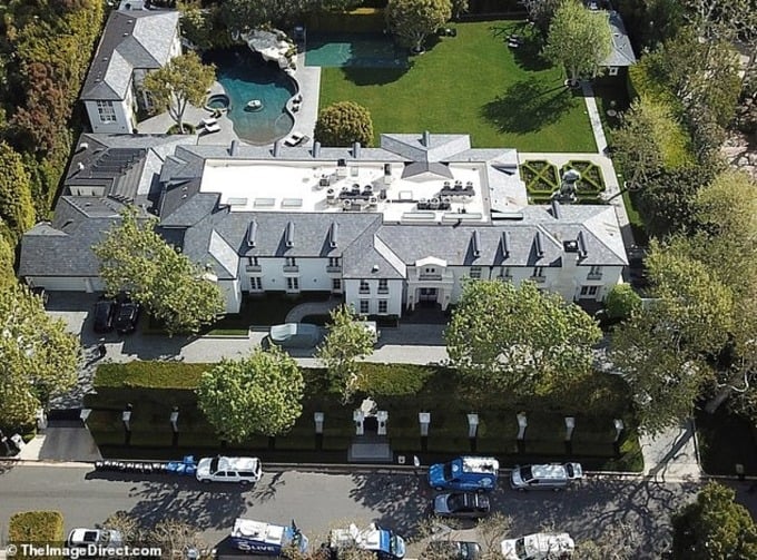 Manoir de 11 chambres à Los Angeles. Photo : The Image Direct