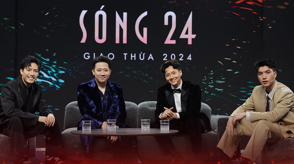 Anh Tú, HIEUTHUHAI dẫn Sóng 24 cùng Trấn Thành, Ngô Kiến Huy- Ảnh 1.