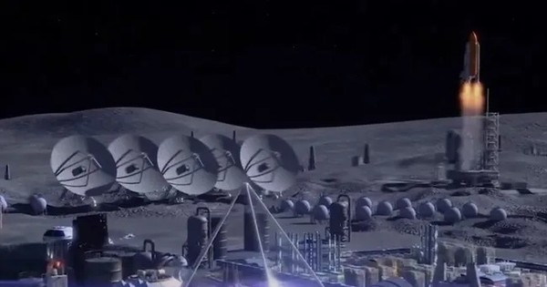 What is China's plan to build a moon base?