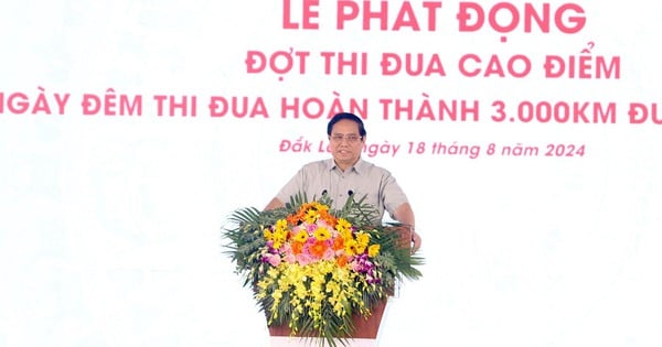 Tại lễ phát động thi đua làm cao tốc, nhà thầu Sơn Hải đề đạt 2 việc, Thủ tướng quyết ngay