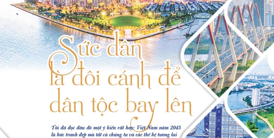 Sức dân là đôi cánh để dân tộc bay lên