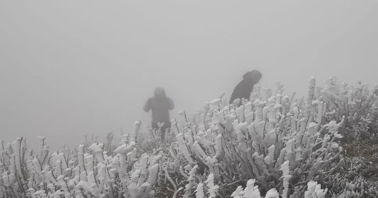 Heute ist die Kälte im Norden am höchsten, in Hanoi sind es -9 Grad