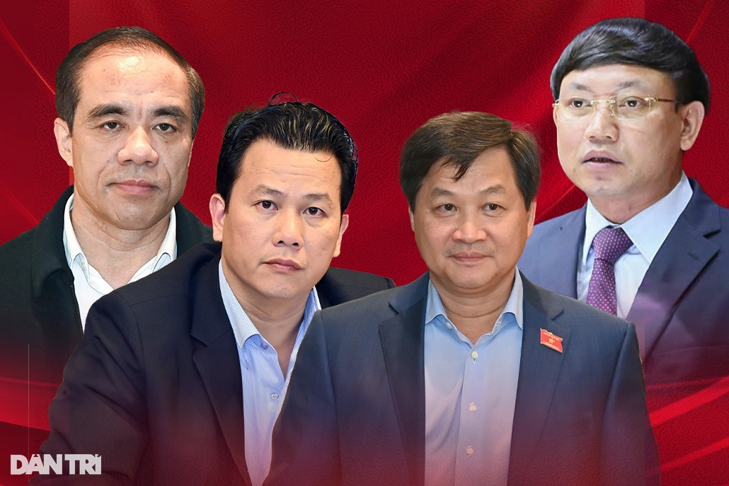 Los Sres. Le Minh Khai, Dang Quoc Khanh, Nguyen Xuan Ky y Chau Van Lam dimiten de sus cargos de miembros del Comité Central del Partido.