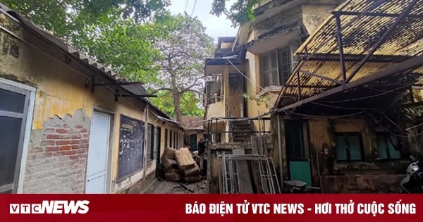 Triste anniversaire du Vietnam Feature Film Studio, siège en ruine