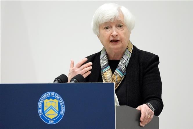 Bộ trưởng Tài chính Mỹ Janet Yellen. Ảnh: AFP/TTXVN