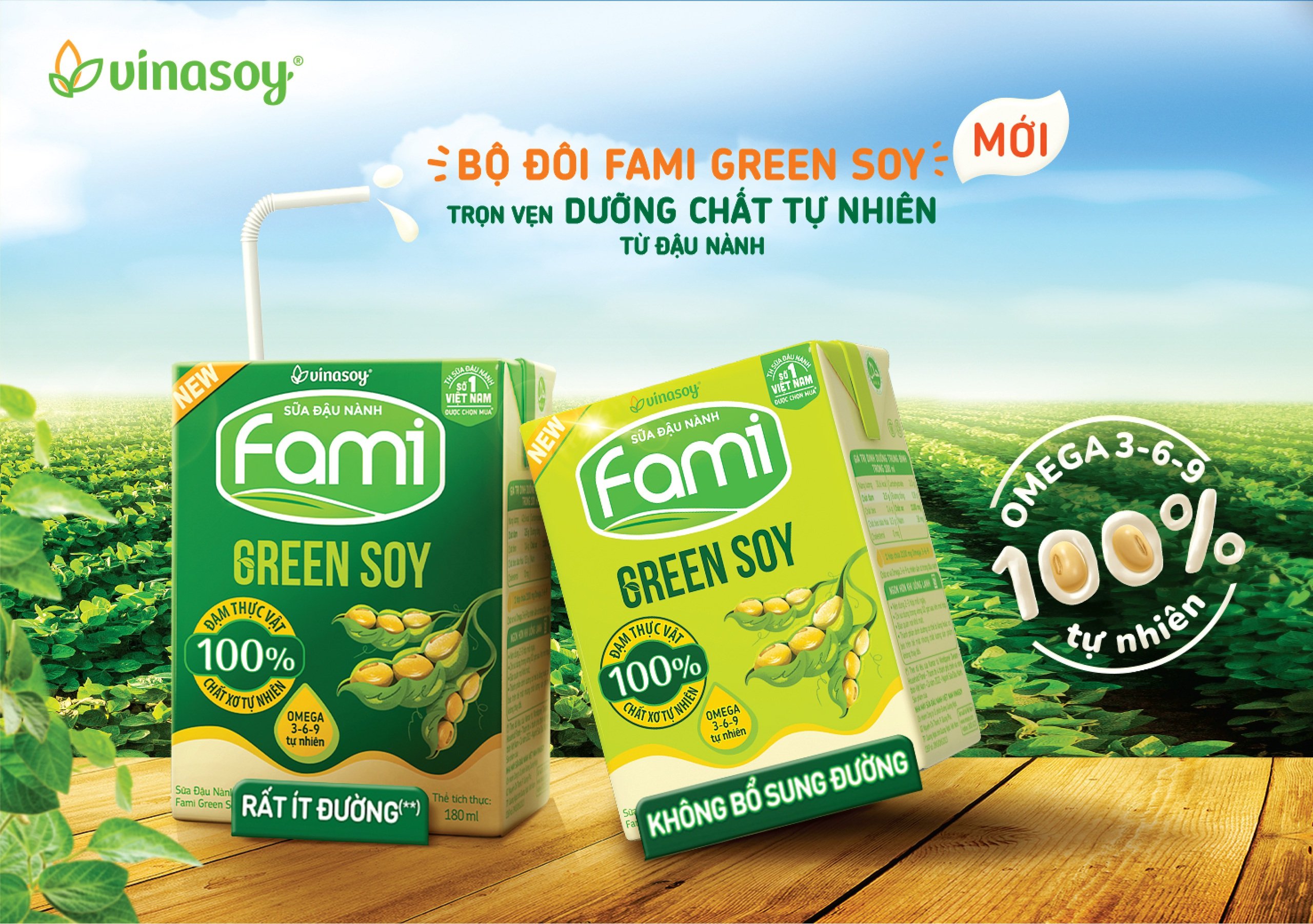 Fami Green Soy – Vinasoy giúp "khỏe đẹp trăm phần, cân bằng cuộc sống" - Ảnh 2.