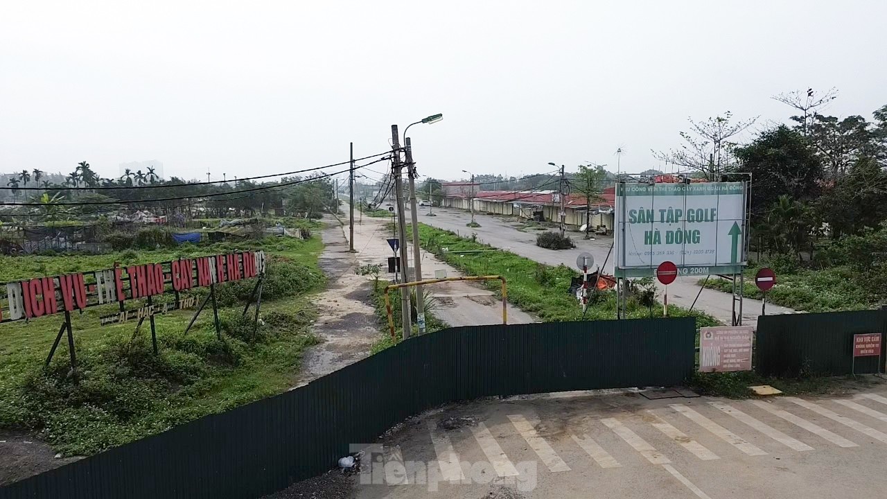 Estado actual del proyecto del parque 'olvidado' durante casi 3 décadas en Ha Dong foto 6
