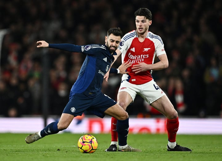 Man Utd a causé de nombreuses difficultés à Arsenal. (Photo : Reuters)