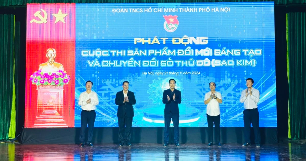 Phát động cuộc thi “Sản phẩm đổi mới sáng tạo và chuyển đổi số Thủ đô"