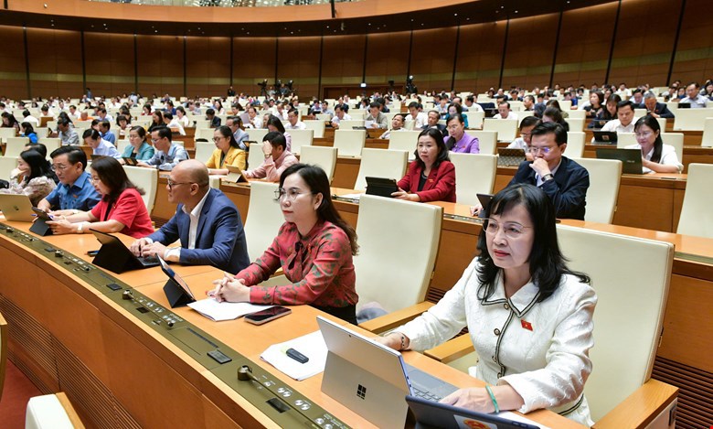 Vista de la 8ª Sesión, 15ª Asamblea Nacional. Foto: Quochoi.vn