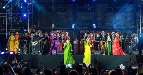 Vietnamese Ao Dai shines in ABBA music space