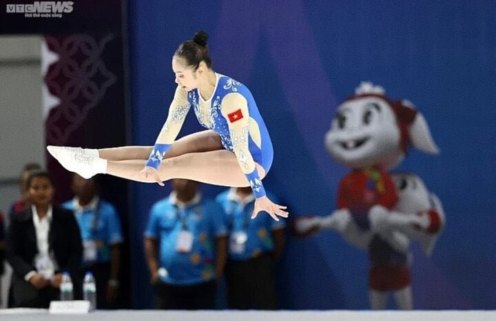 Tran Ha Vi glänzte bei den SEA Games 32 mit einer Goldmedaille im Dameneinzel.