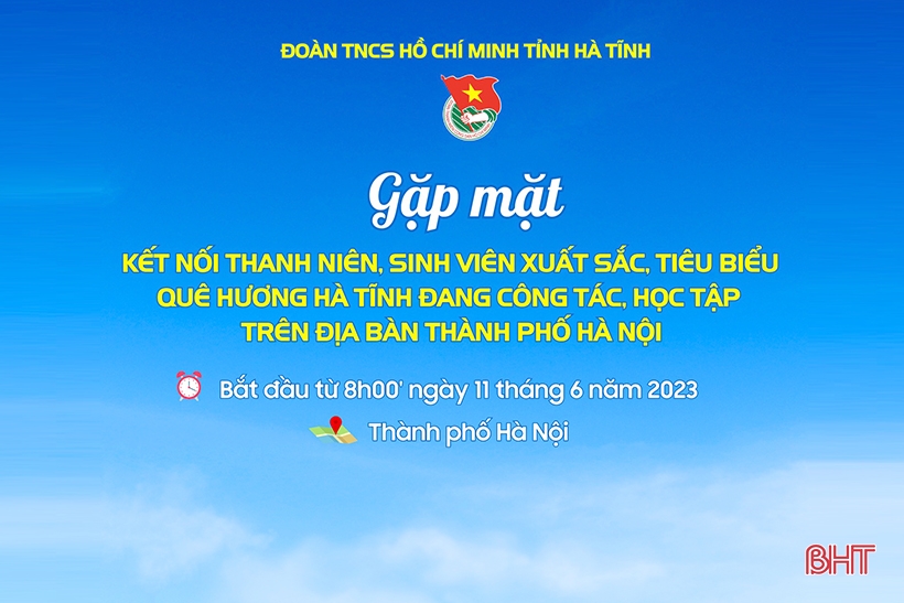 Cuộc hội ngộ đặc biệt của thanh niên, sinh viên tiêu biểu Hà Tĩnh ở Hà Nội