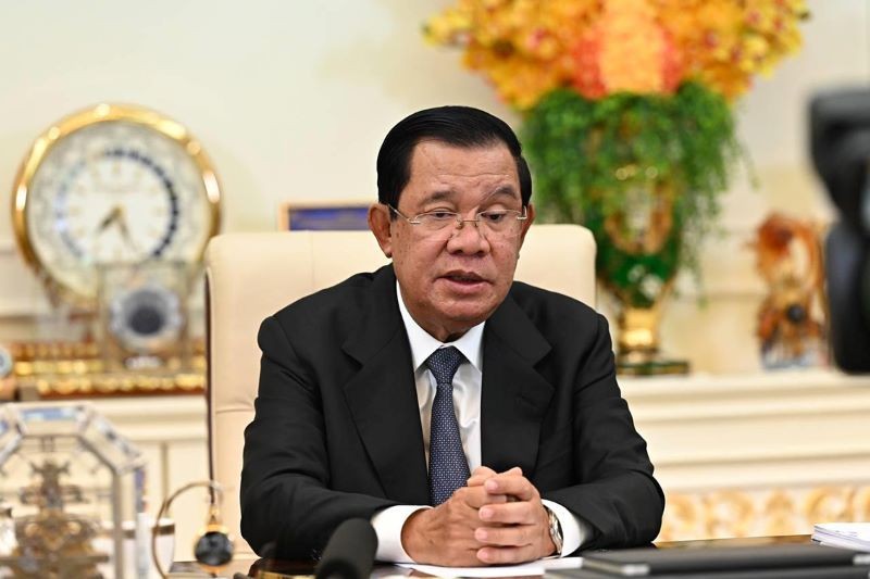 Prime Minister of the Royal Government of Cambodia Samdech Techo Hun Sen. (Photo: Fresh News)  