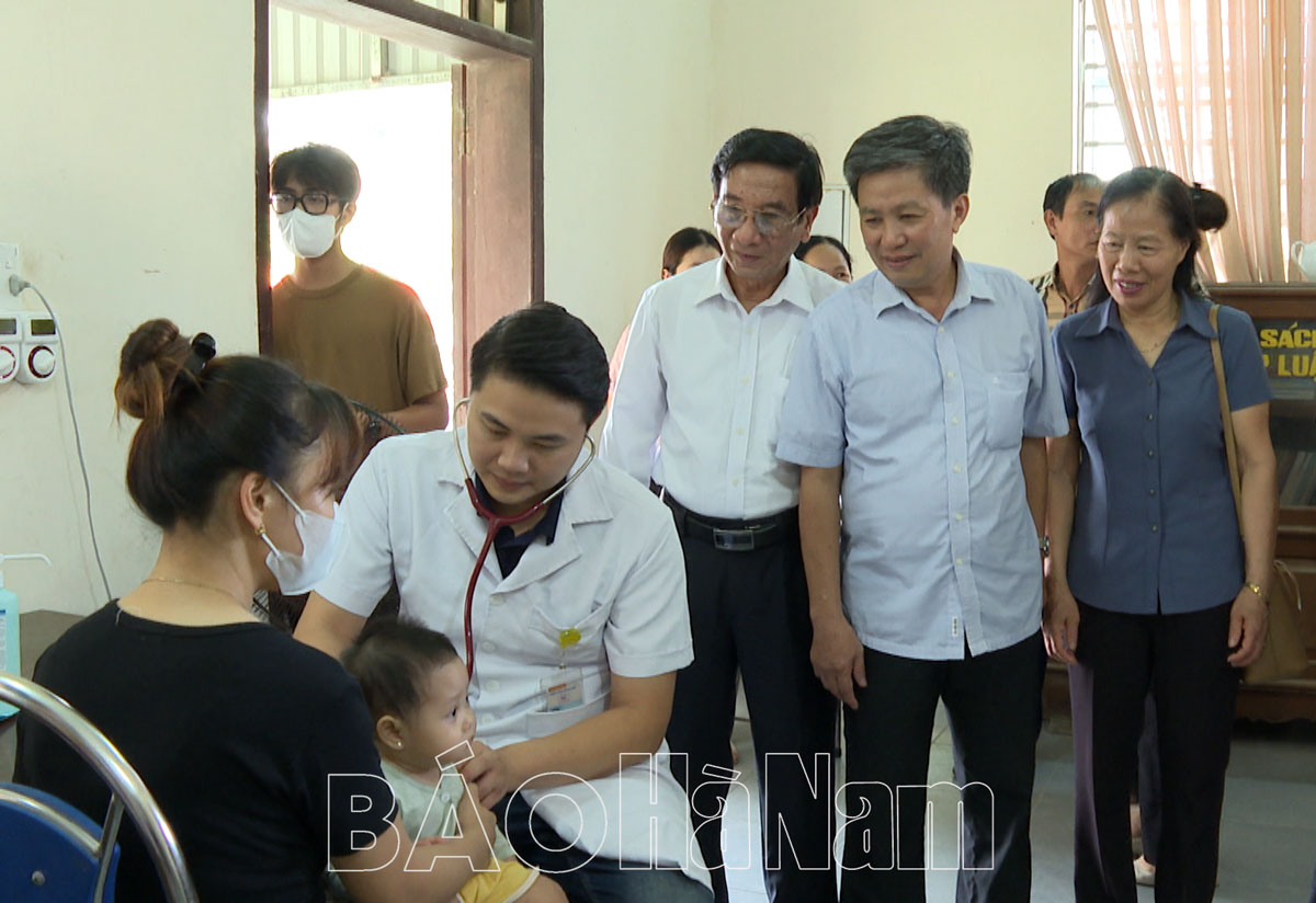 Free heart disease screening and examination for nearly 2,500 children in Ly Nhan