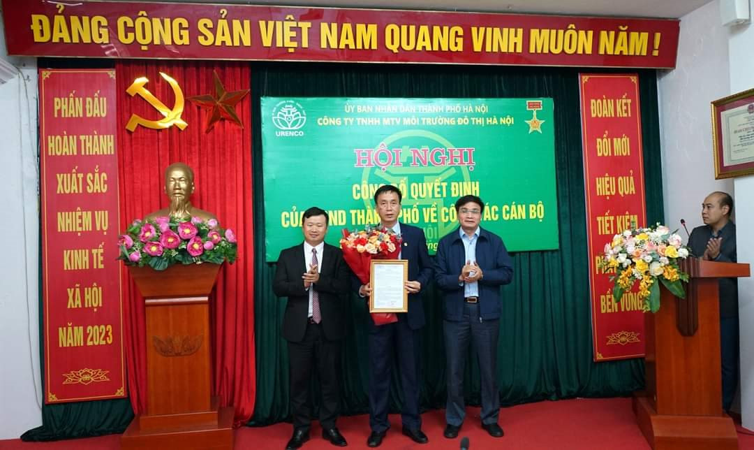 Hà Nội trao Quyết định bổ nhiệm Tổng Giám đốc Công ty Urenco