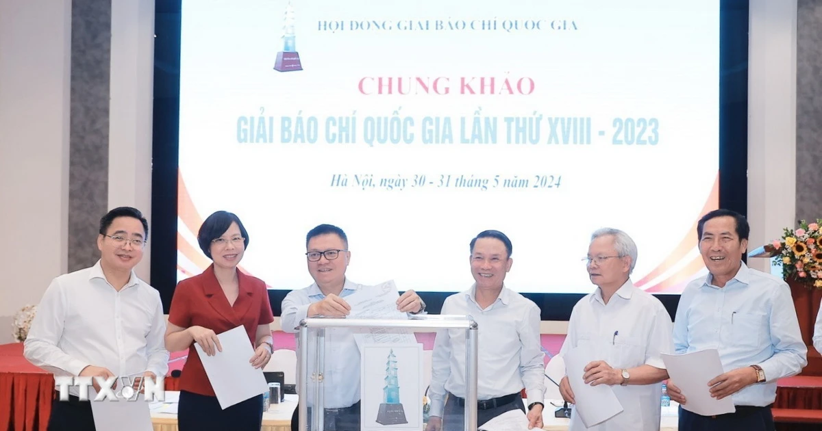 Khai mạc vòng chấm chung khảo Giải Báo chí Quốc gia lần thứ 18 năm 2023