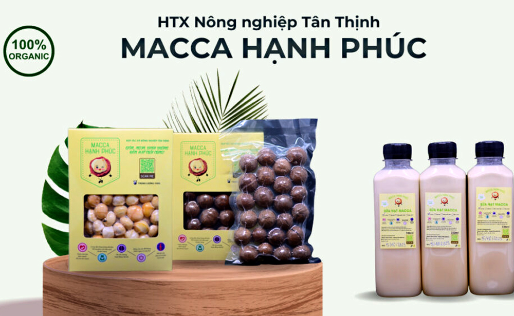 Van Chan: 2 productos de nueces de macadamia reciben reconocimiento OCOP de 3 estrellas